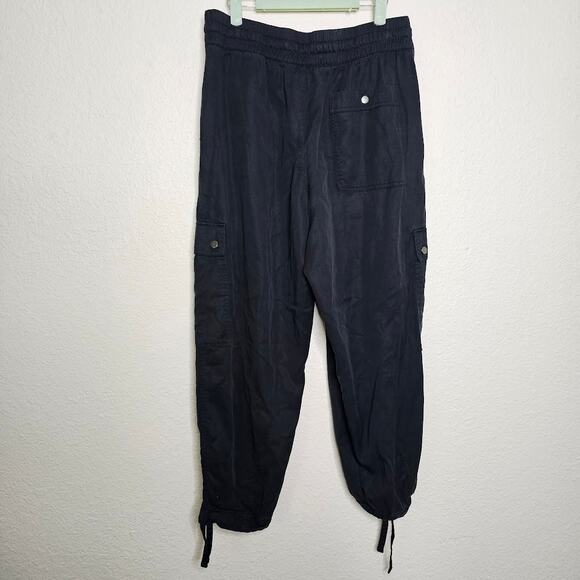 Athleta celestial utility cargo jogger pants high rise black Women's size Medium - Picture 7 of 7